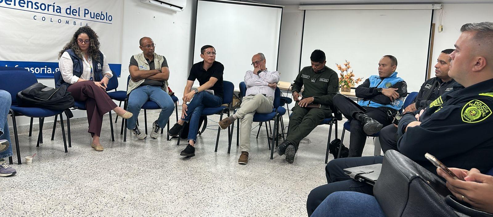 Imagen del Puesto de Mando Unificado.