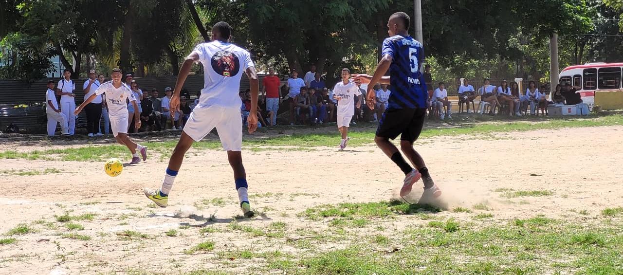 Imagen del partido disputado este domingo.