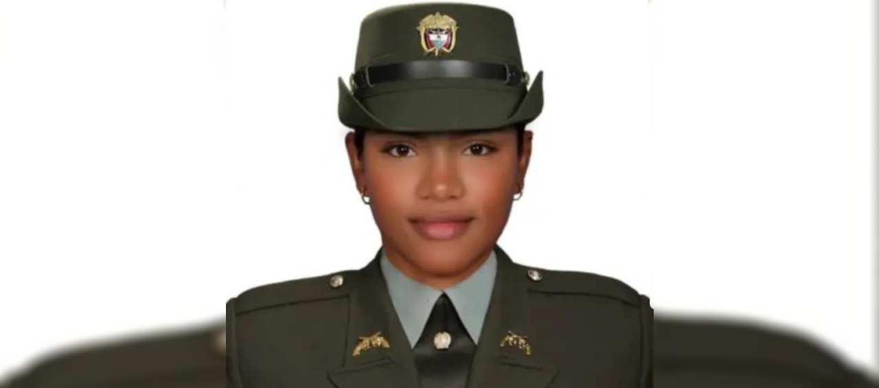 La patrullera Vanessa de León Pertuz.