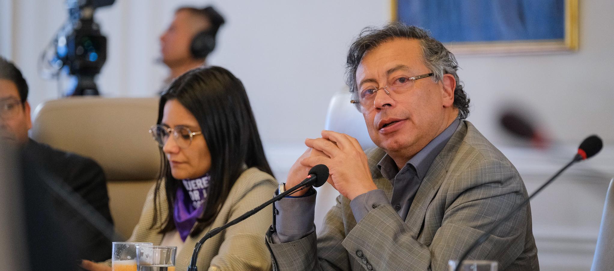 El Presidente de la República, Gustavo Petro.