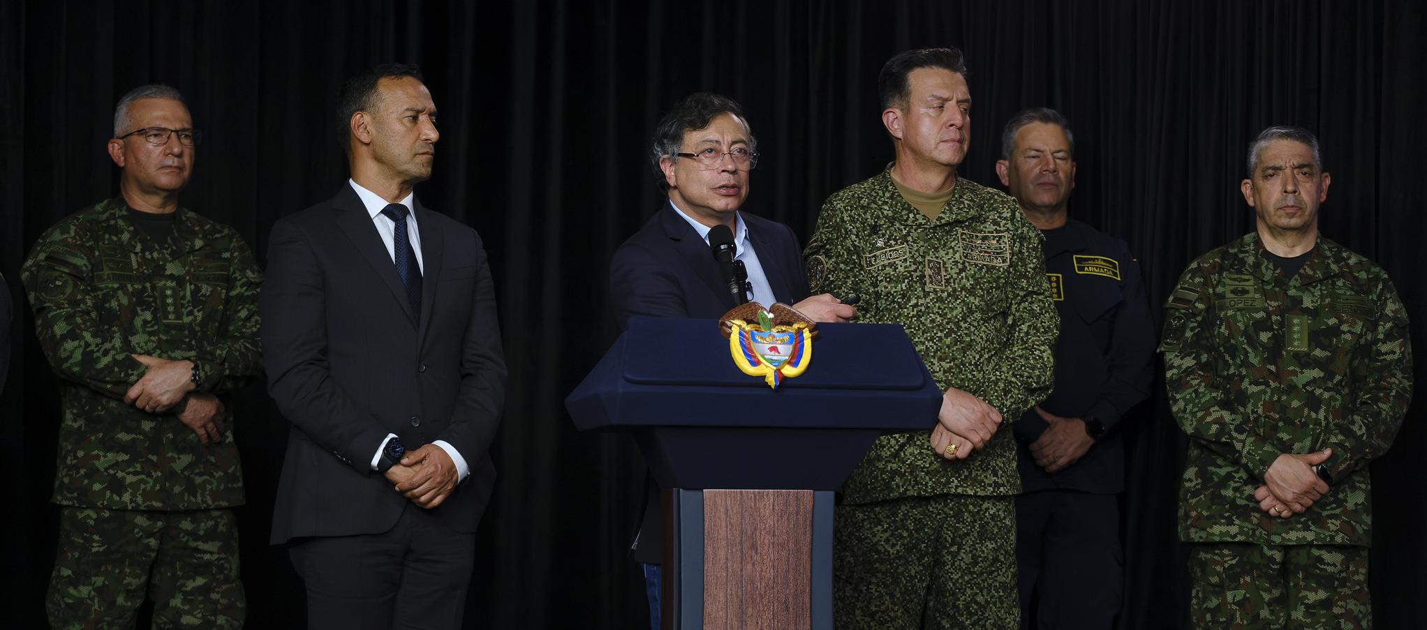 El Presidente Gustavo Petro.