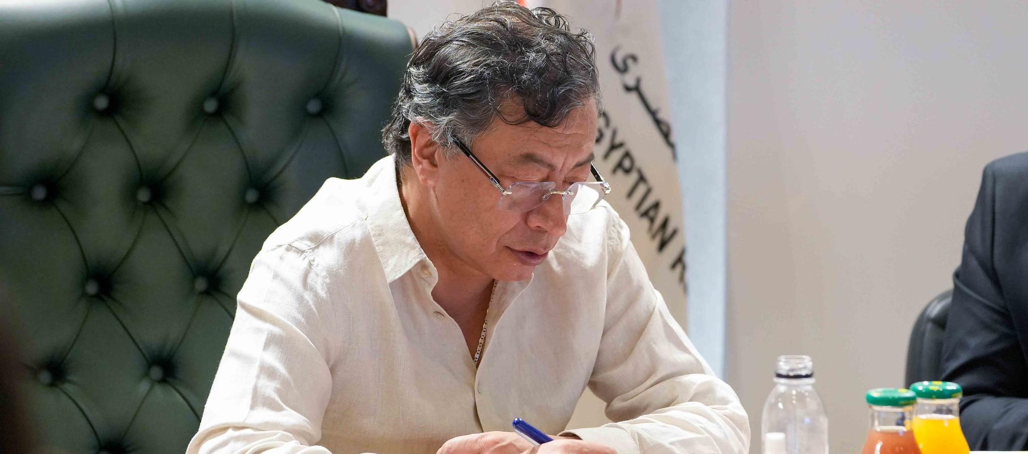 El Presidente Gustavo Petro.