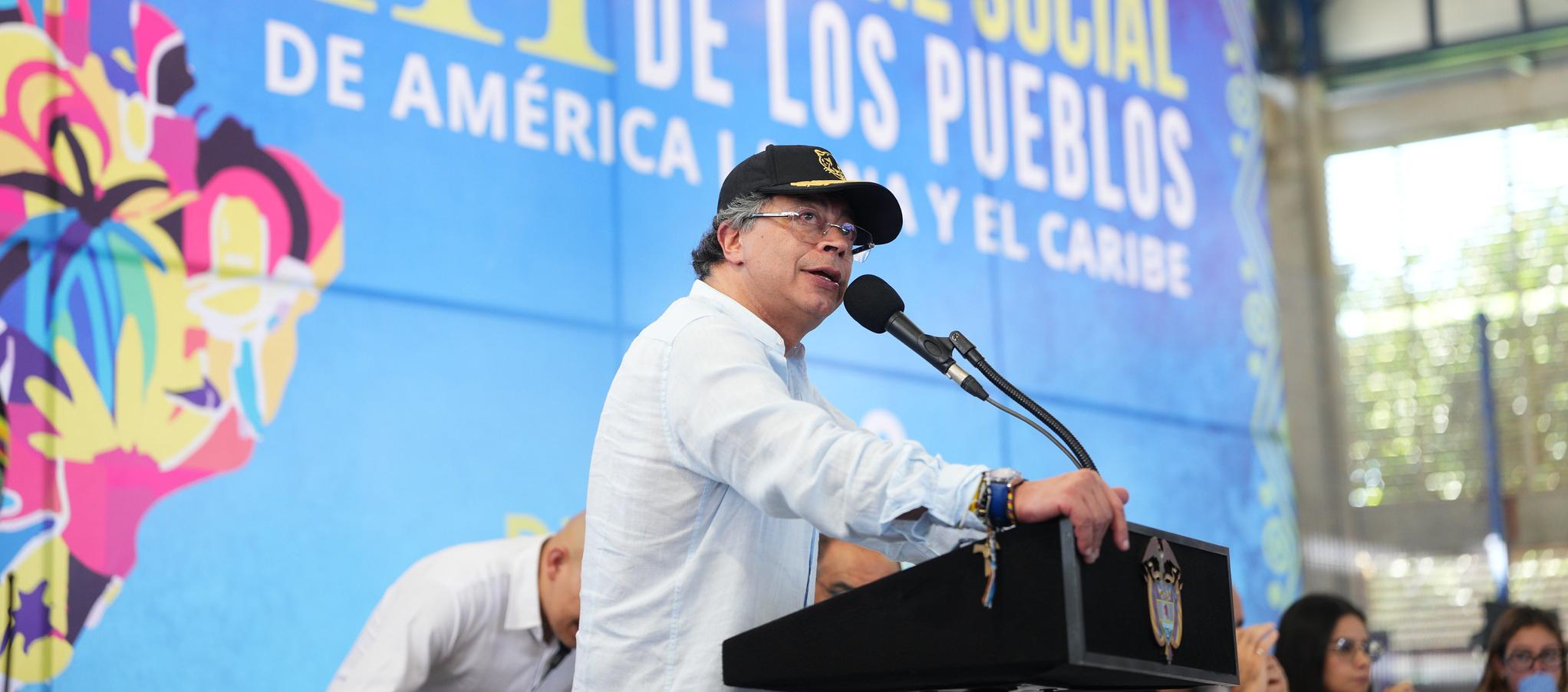 El Presidente de la República, Gustavo Petro.