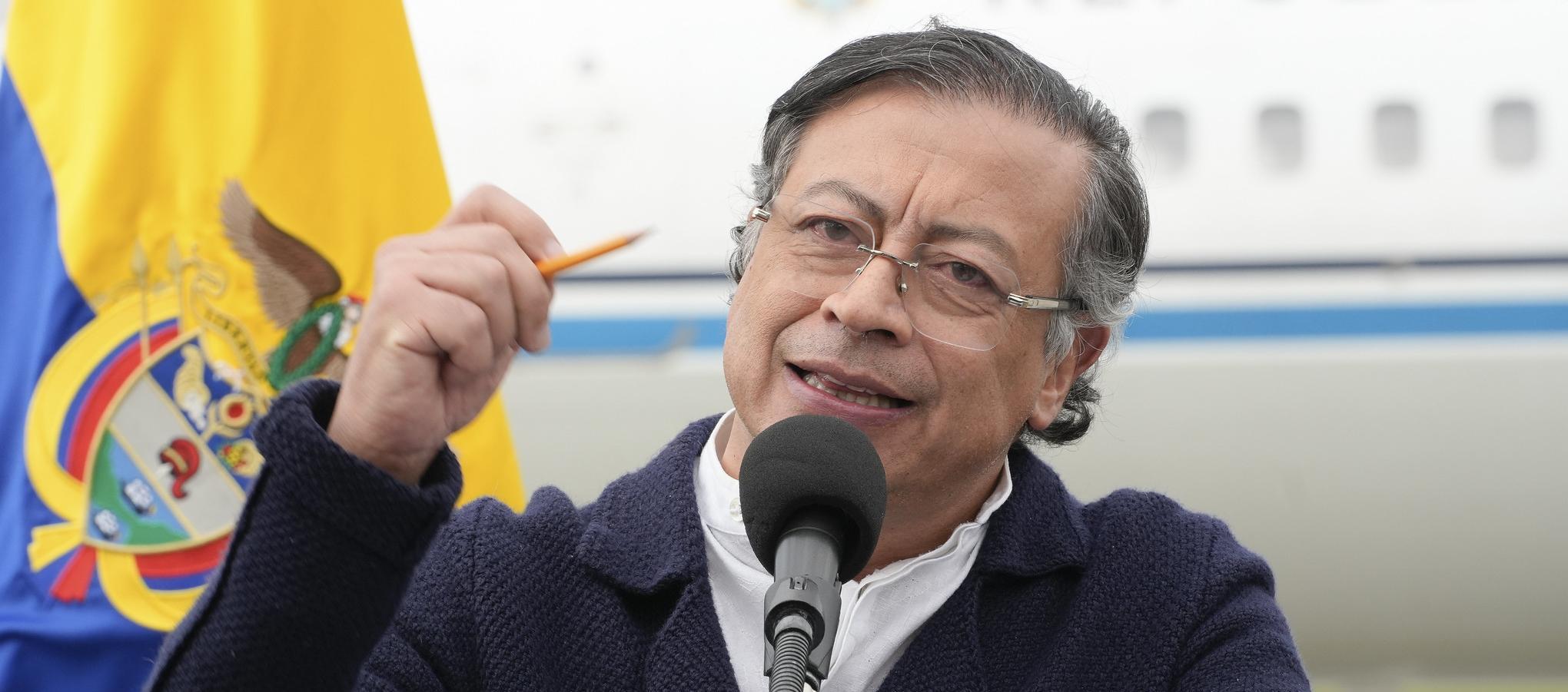 Gustavo Petro, Presidente de Colombia. 