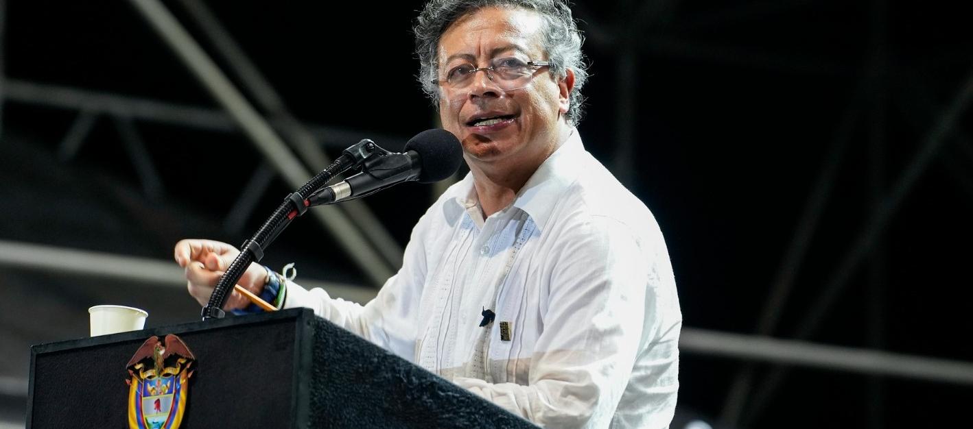 Gustavo Petro, Presidente de Colombia. 