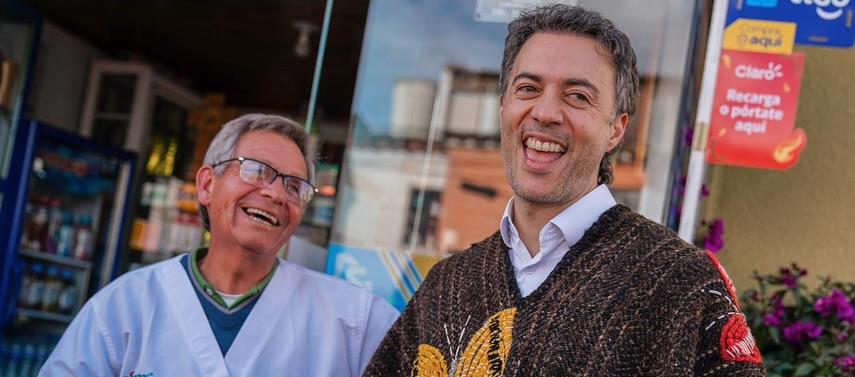 El precandidato Daniel Quintero Calle.