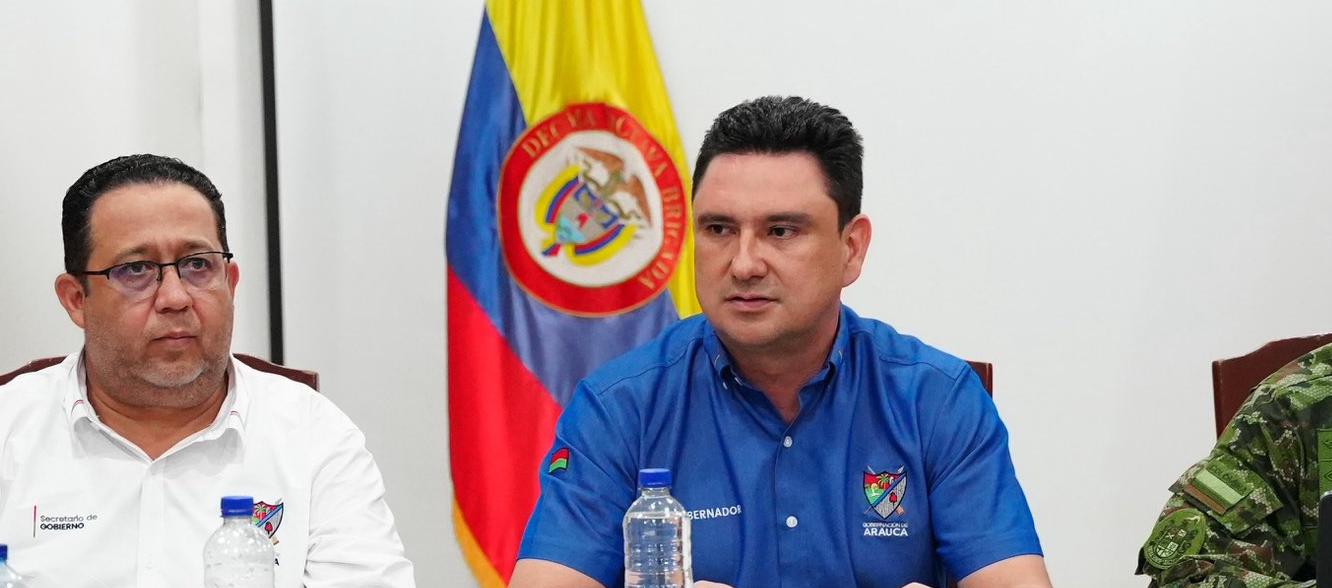 Renson Martínez, gobernador de Arauca.