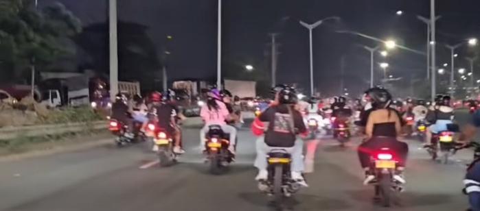 Rodada en Barranquilla.