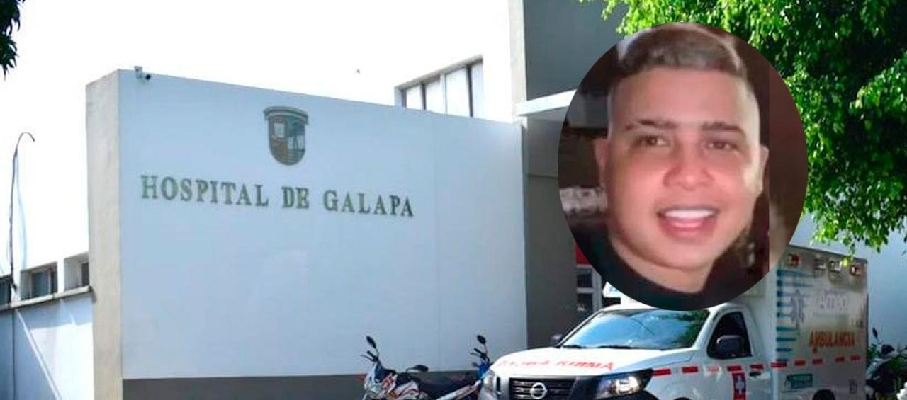 Roniel Teherán Guevara falleció en el Hospital de Galapa.