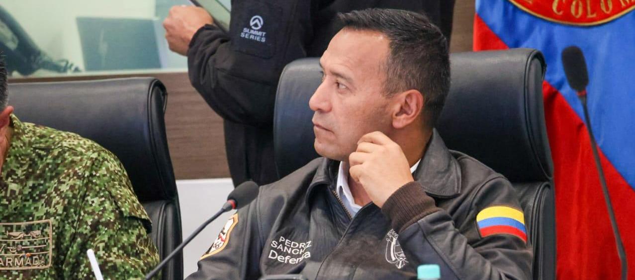 El Ministro de Defensa, Pedro Sánchez.