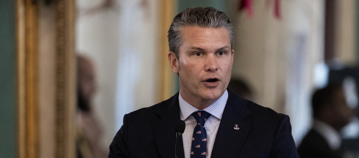 El secretario de Guerra de los Estados Unidos, Pete Hegseth.