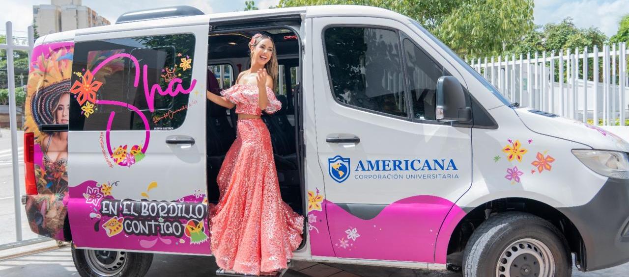 Sharon Hurtado, Reina del Carnaval de la 44.