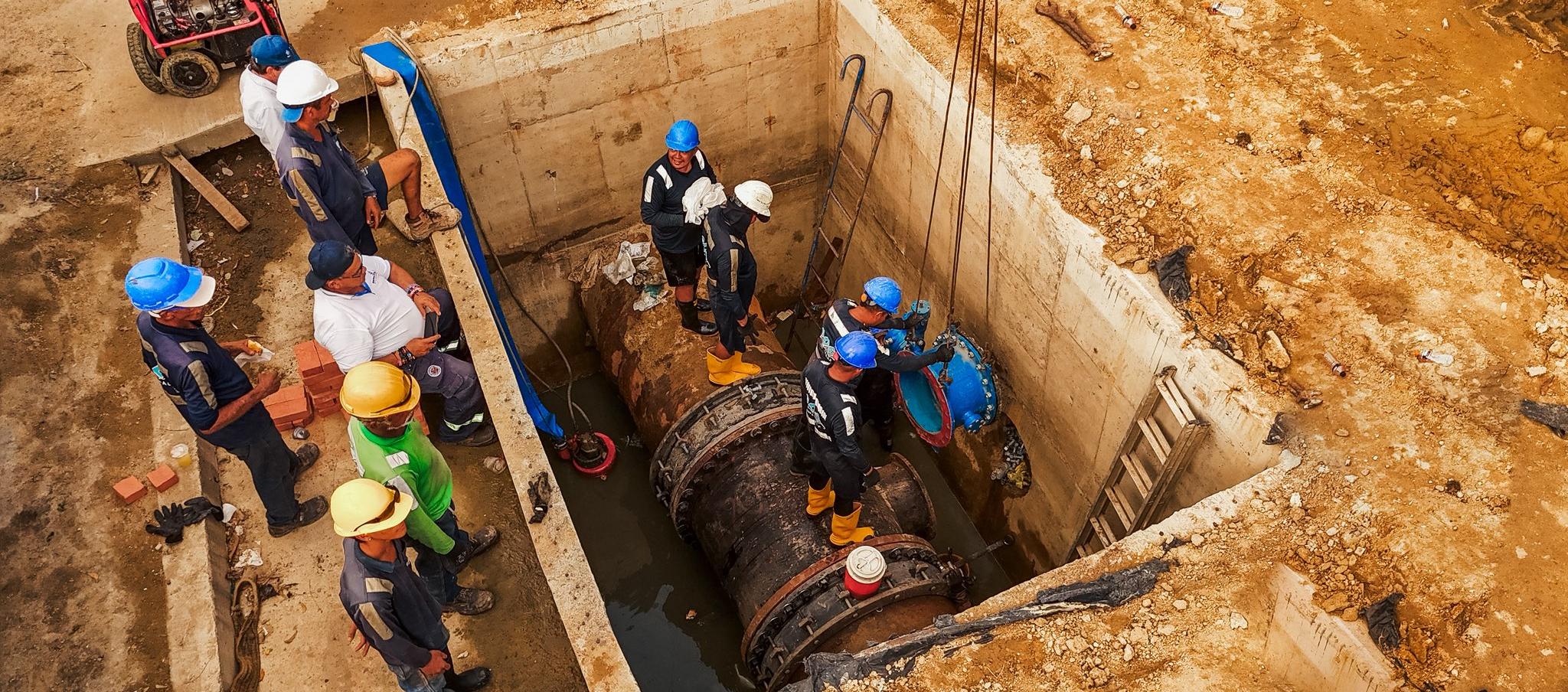 Trabajos de la empresa Triple A. 
