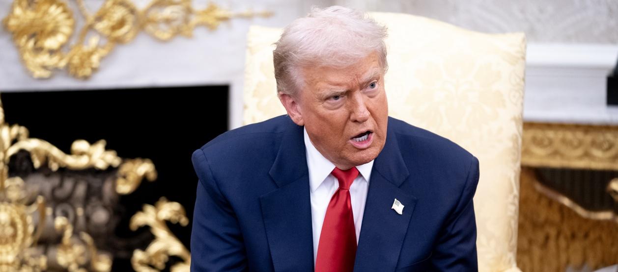 El presidente de Estados Unidos, Donald Trump.