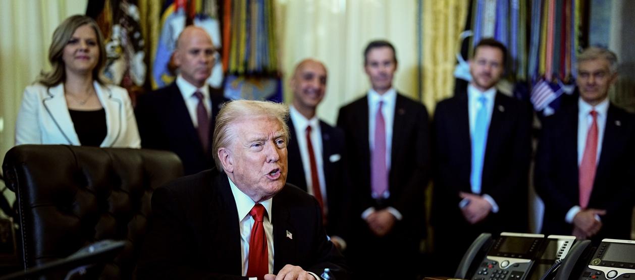 El presidente de Estados Unidos, Donald Trump.