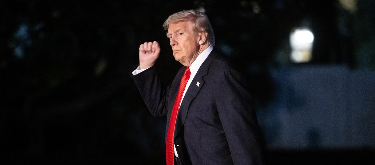 El presidente de Estados Unidos, Donald Trump.