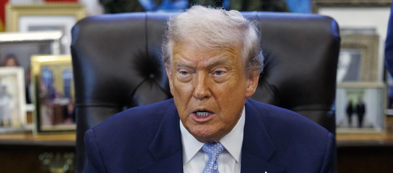 El presidente de Estados Unidos, Donald Trump.