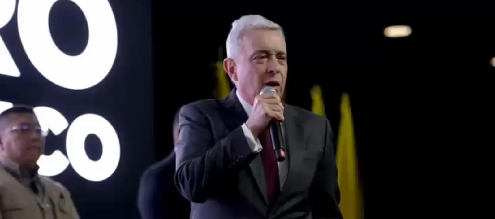 Álvaro Uribe Vélez, expresidente de Colombia.