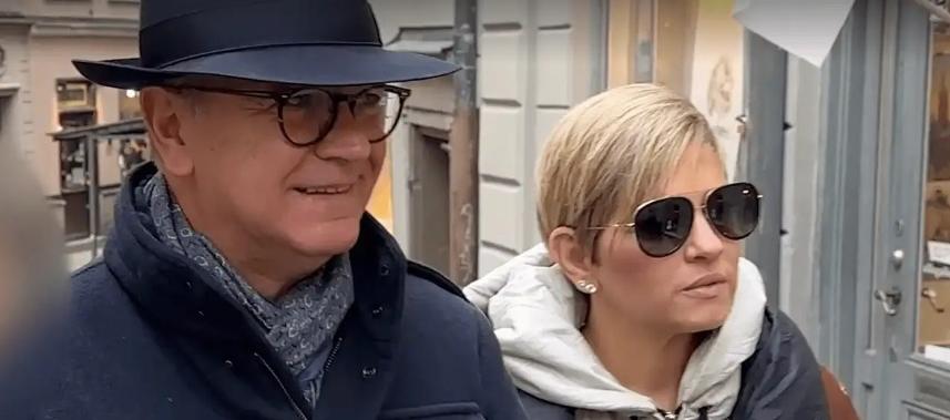 Manuel Grau y Verónica Alcocer, en Estocolmo.