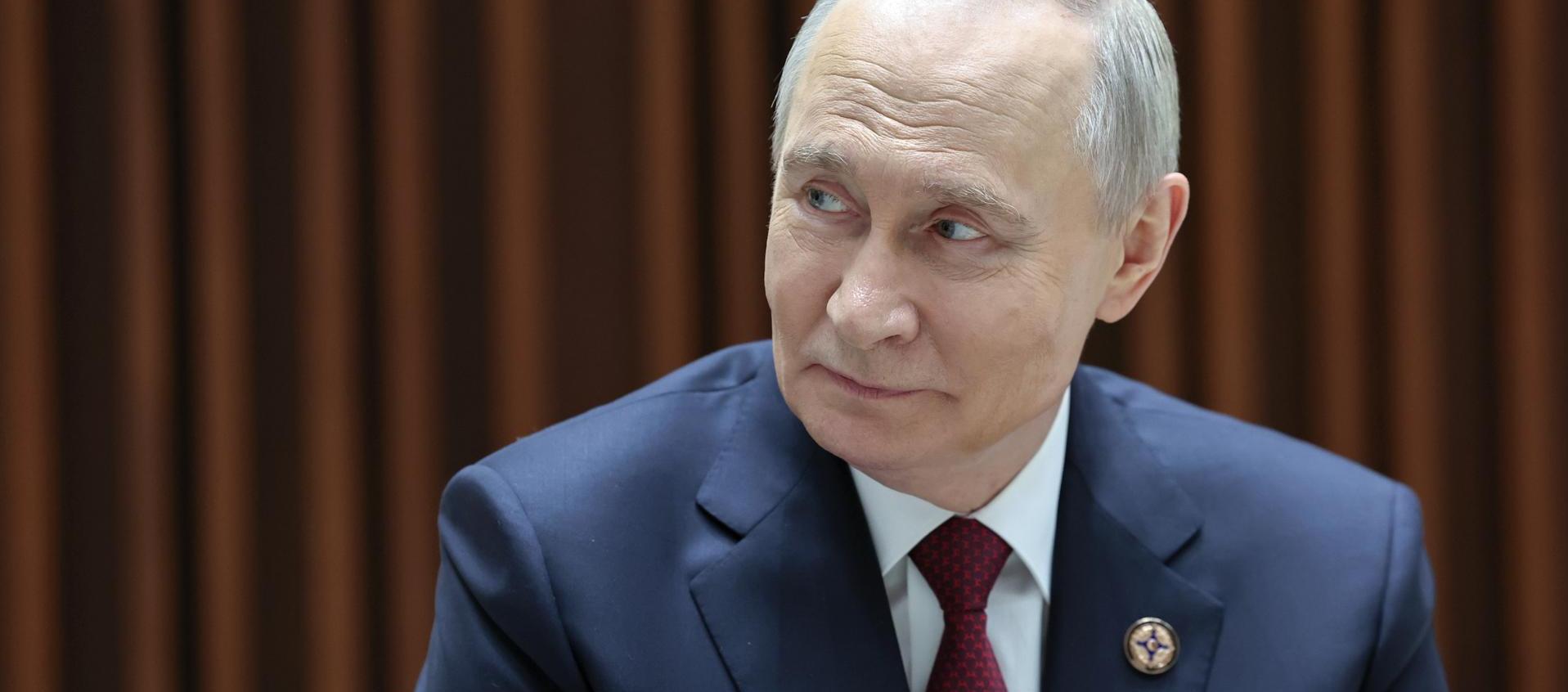 Vladimir Putin, presidente de Rusia. 