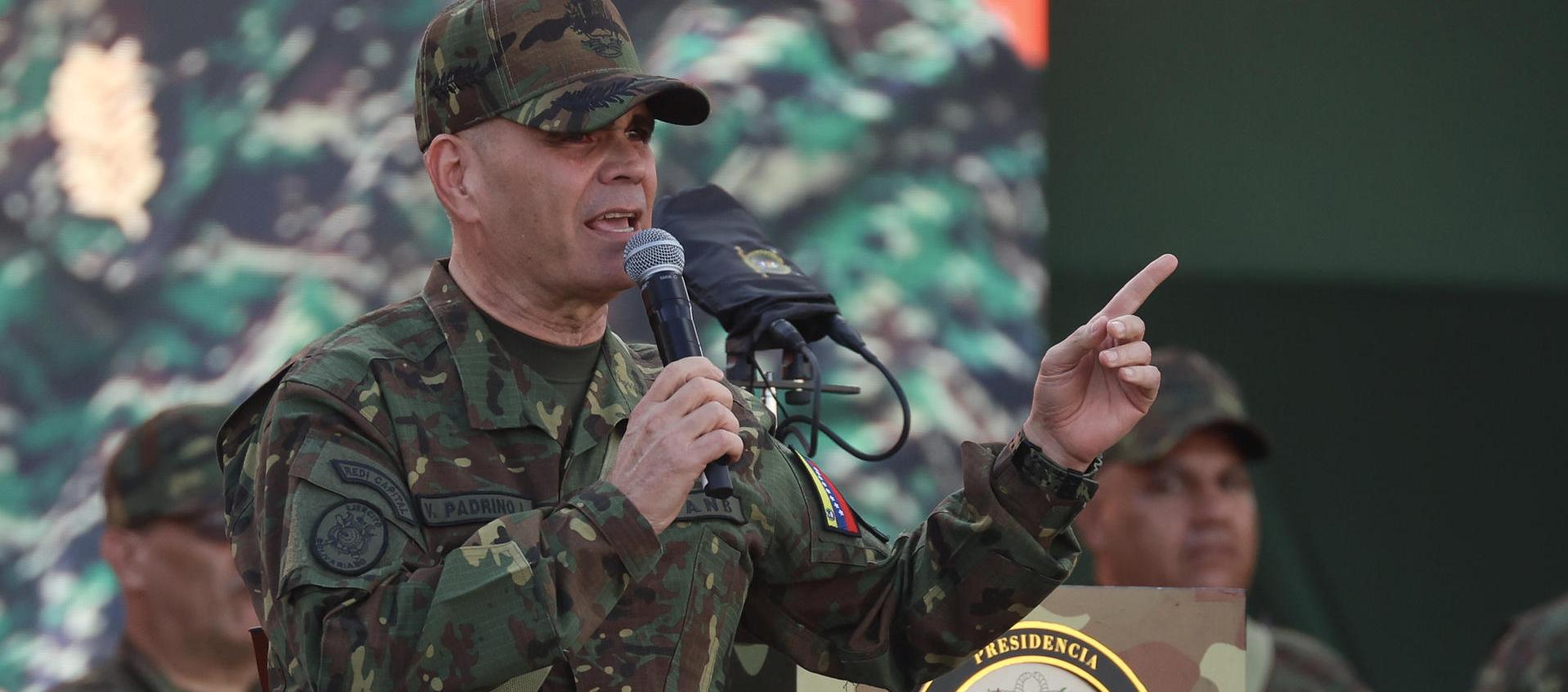 Vladimir Padrino, ministro de Defensa de Venezuela. 