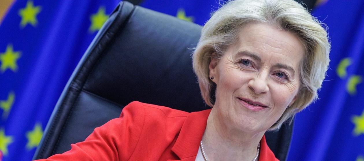 La presidenta de la Comisión Europea, Ursula von der Leyen.