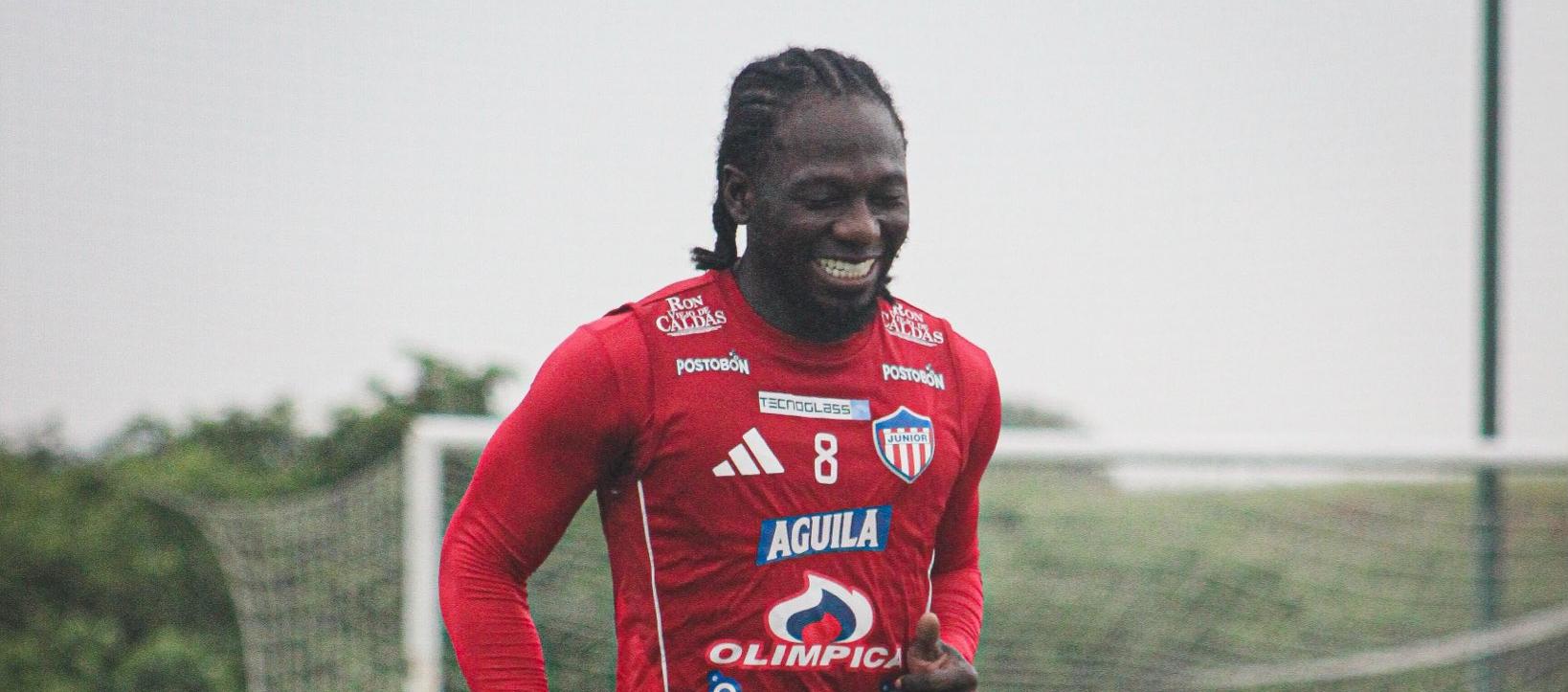 Yimmi Chará, volante de Junior.