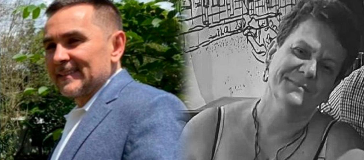 Abogado Fredy Albeiro Zapata Rivas y exjueza de paz Cruz Magnolia Sánchez. 