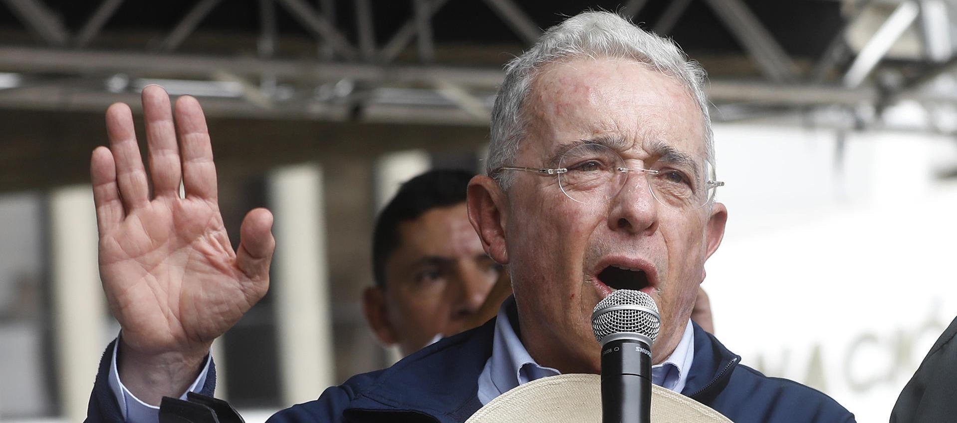 El expresidente Álvaro Uribe Vélez.