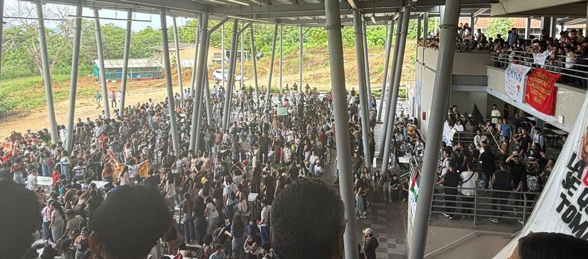 Aspecto de la asamblea estamentaria de Uniatlántico.