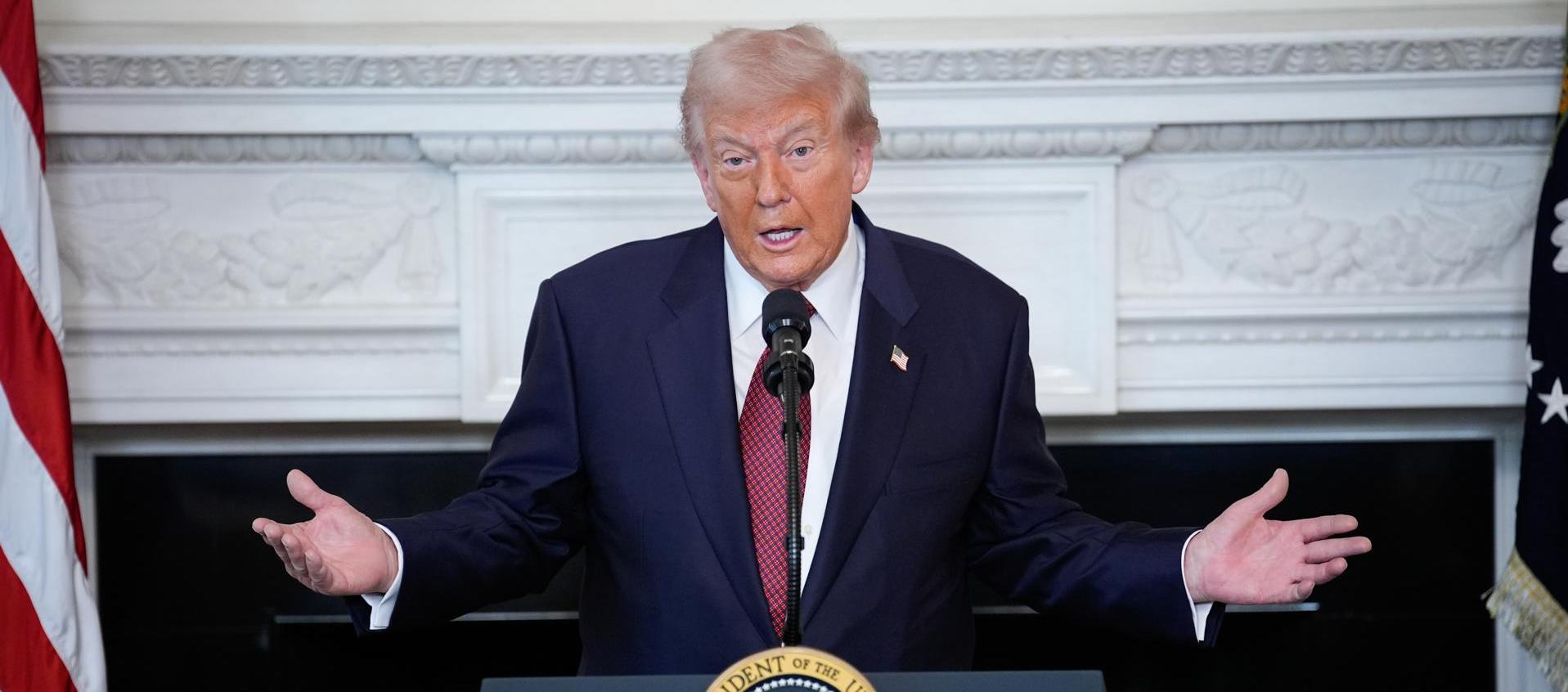 Donald Trump, Presidente de Estados Unidos.