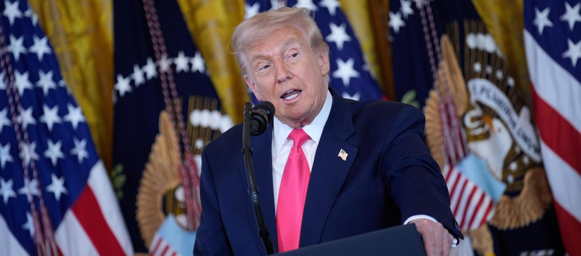 Donald Trump, Presidente de Estados Unidos.