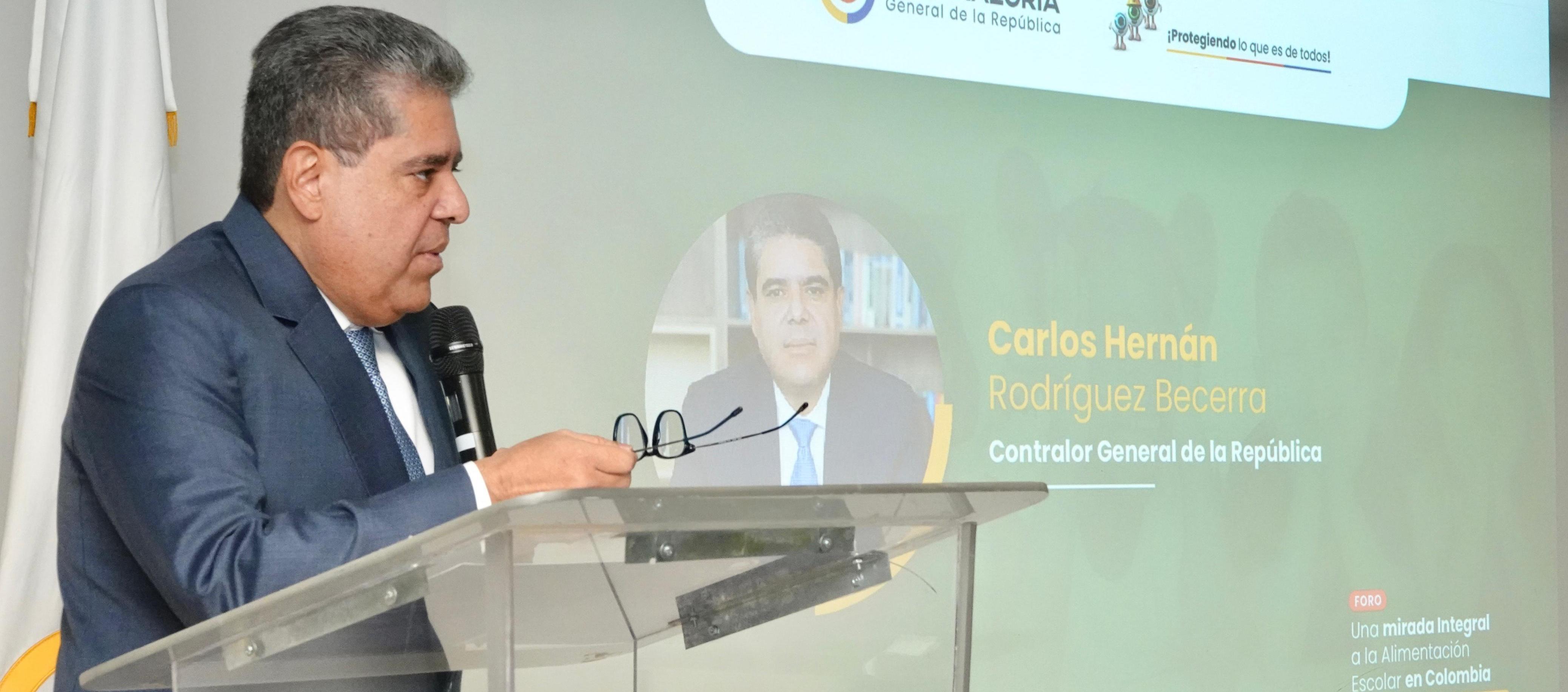 Carlos Hernán Rodríguez, contralor General de la República. 