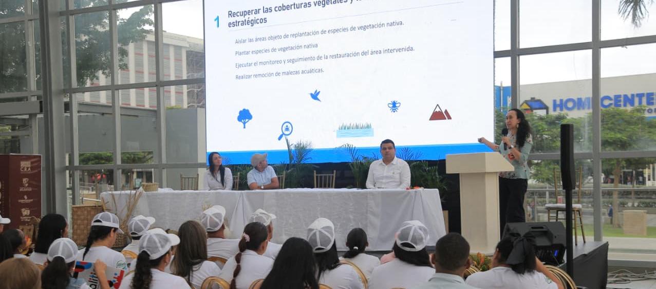 Presentación del proyecto de recuperación de la Ciénaga de Luruaco.