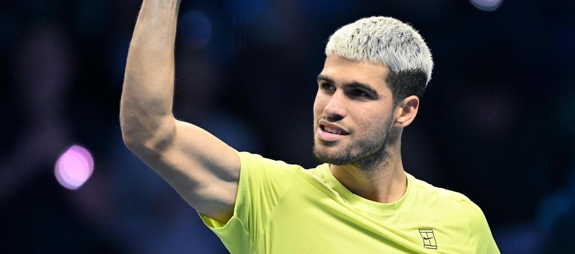 Carlos Alcaraz, tenista español.