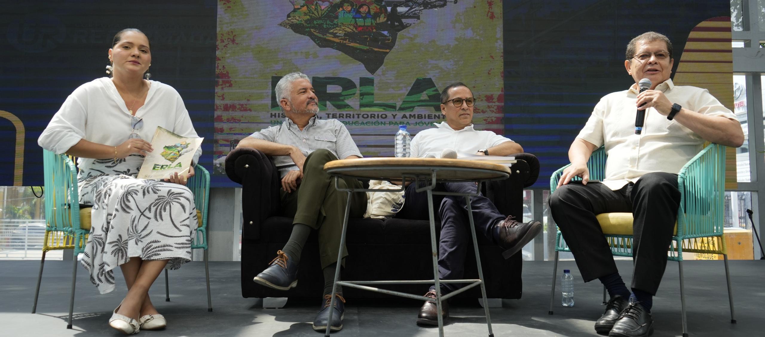 Vanesa Navarro, Blas Zubiría Mutis, Asleth Ortega Mora y Milton Mejía.