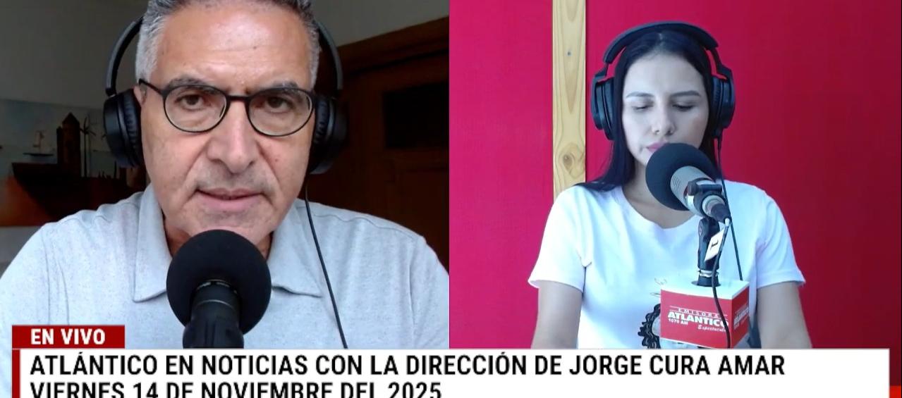 Transmisión de Atlántico en Noticias.
