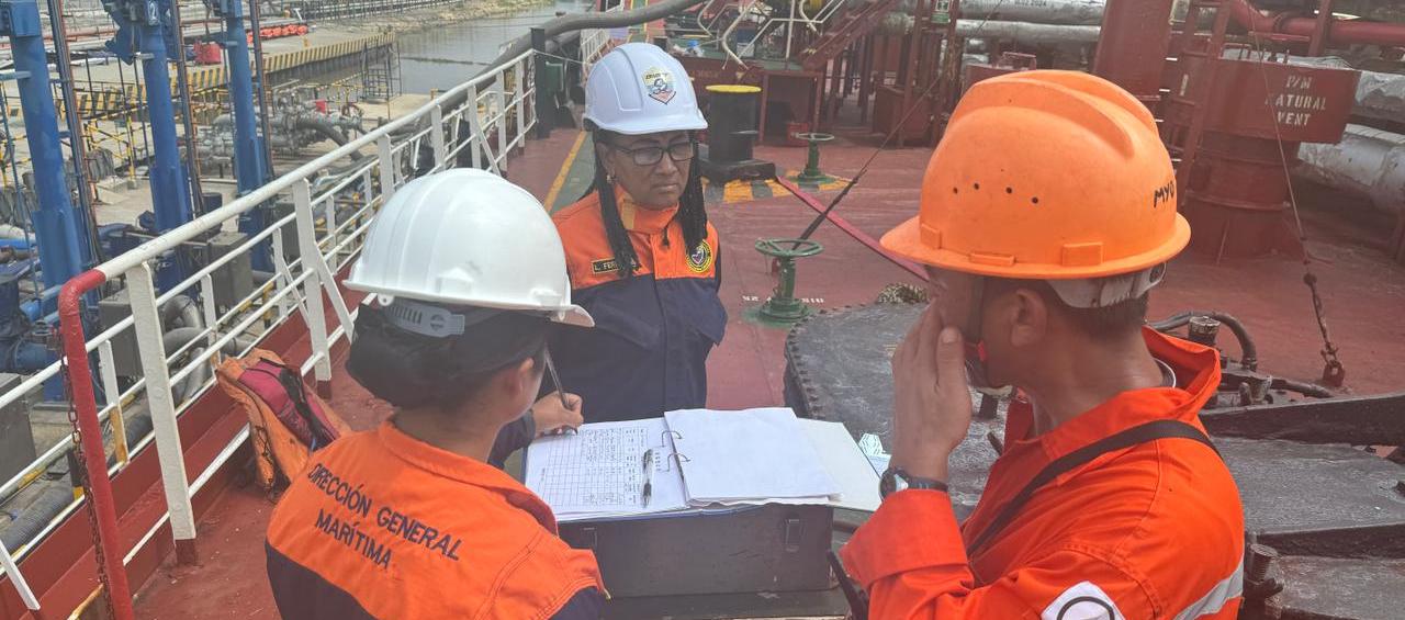Inspecciones del personal de la Dimar a los buques. 