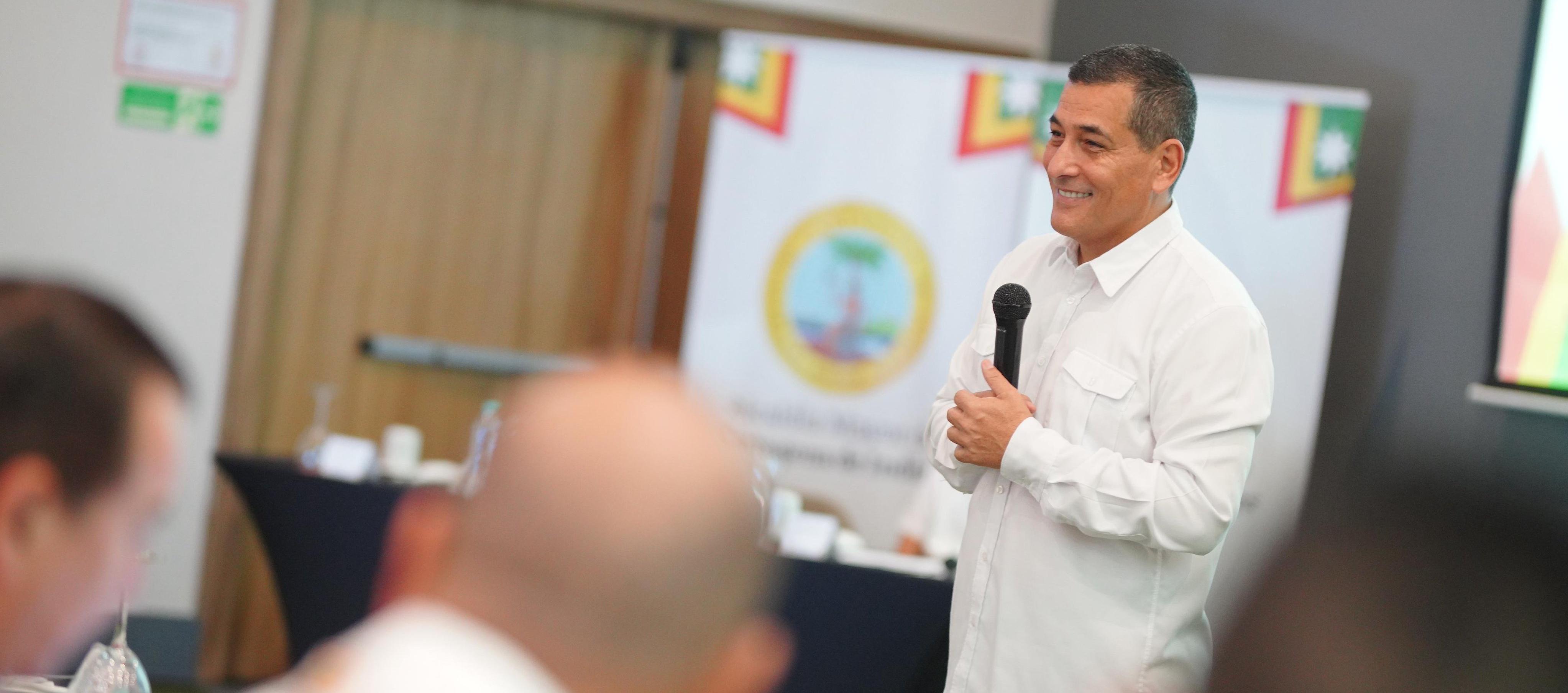 Dumek Turbay, alcalde de Cartagena. 