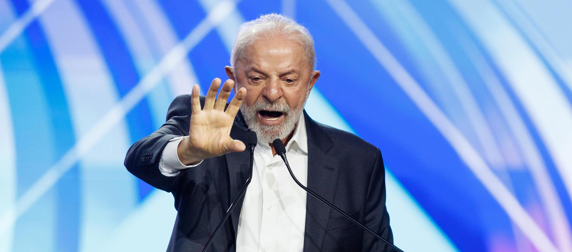 El Presidente de Brasil, Luiz Inácio Lula da Silva.