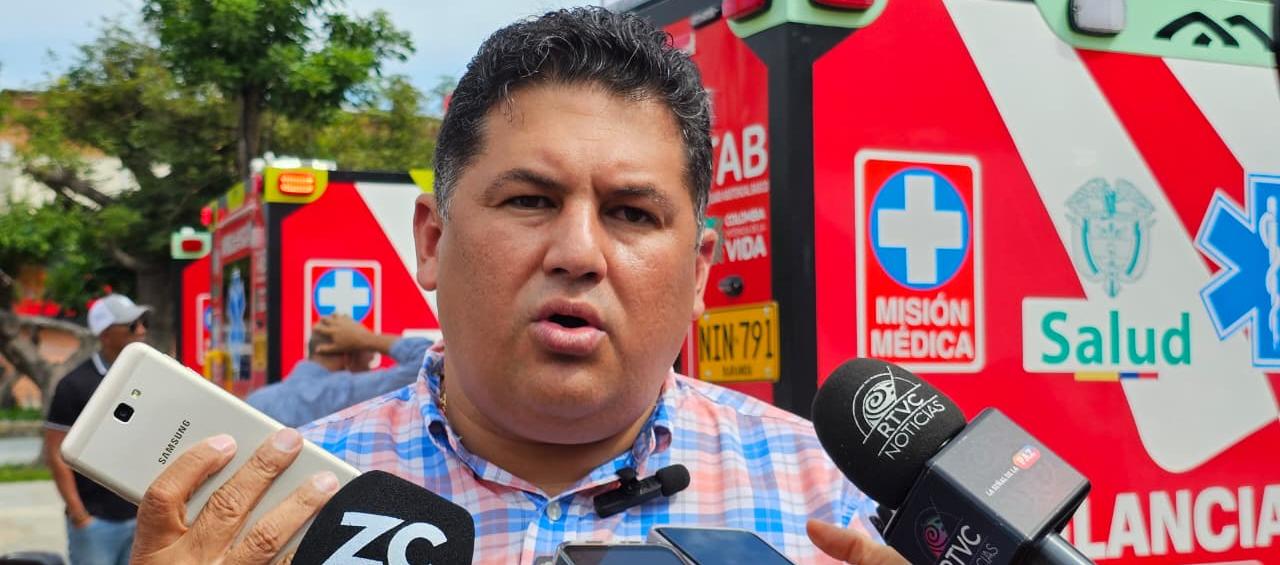 Edinson Palma, alcalde de Baranoa. 