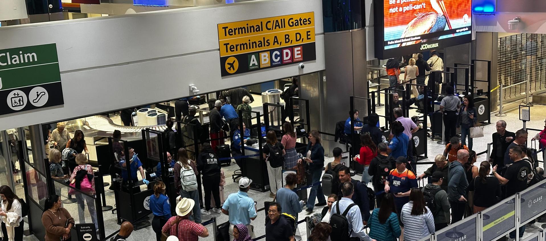 Aeropuerto internacional George Bush en Houston.