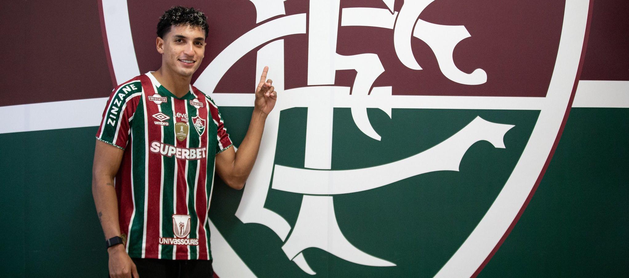 Gabriel Fuentes llegó al Fluminense en septiembre de 2024. 