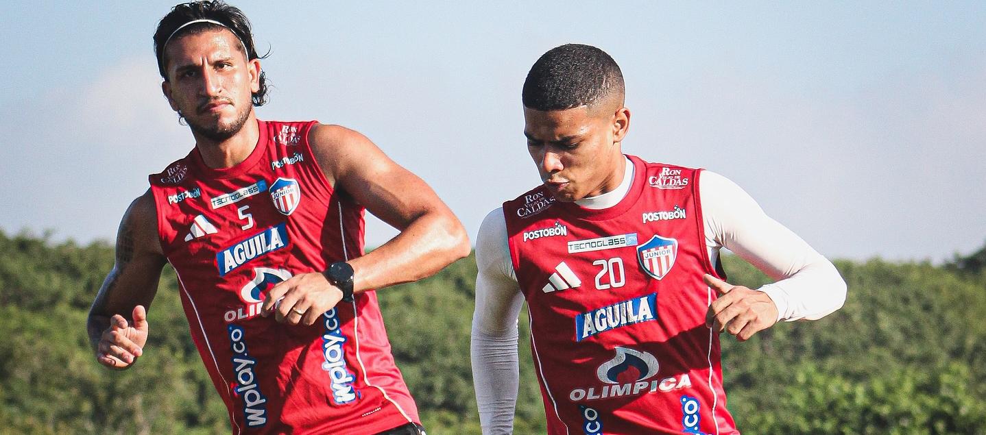 Daniel Rivera y José Enamorado serán inicialistas con Junior ante Nacional. 