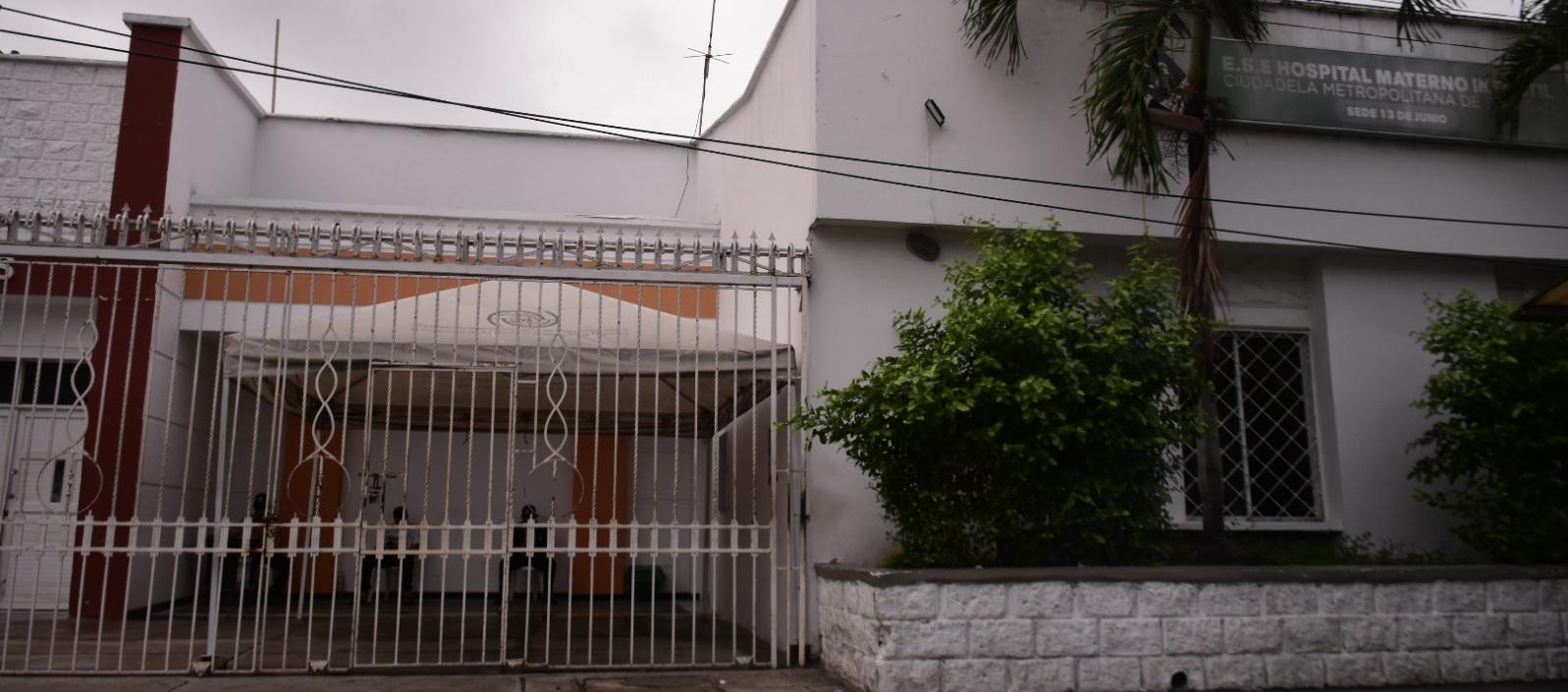 Fachada del Hospital Materno Infantil de Soledad. 