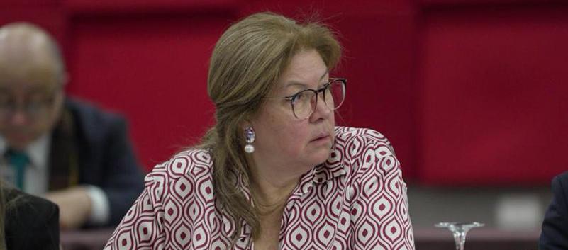 Alejandra Barrios Cabrera, directora de la MOE. 