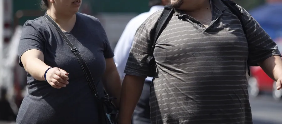 Personas con obesidad. 