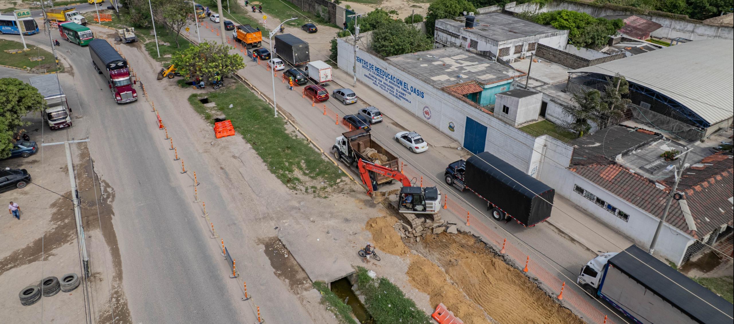 Panorámica de la Circunvalar en Soledad. 