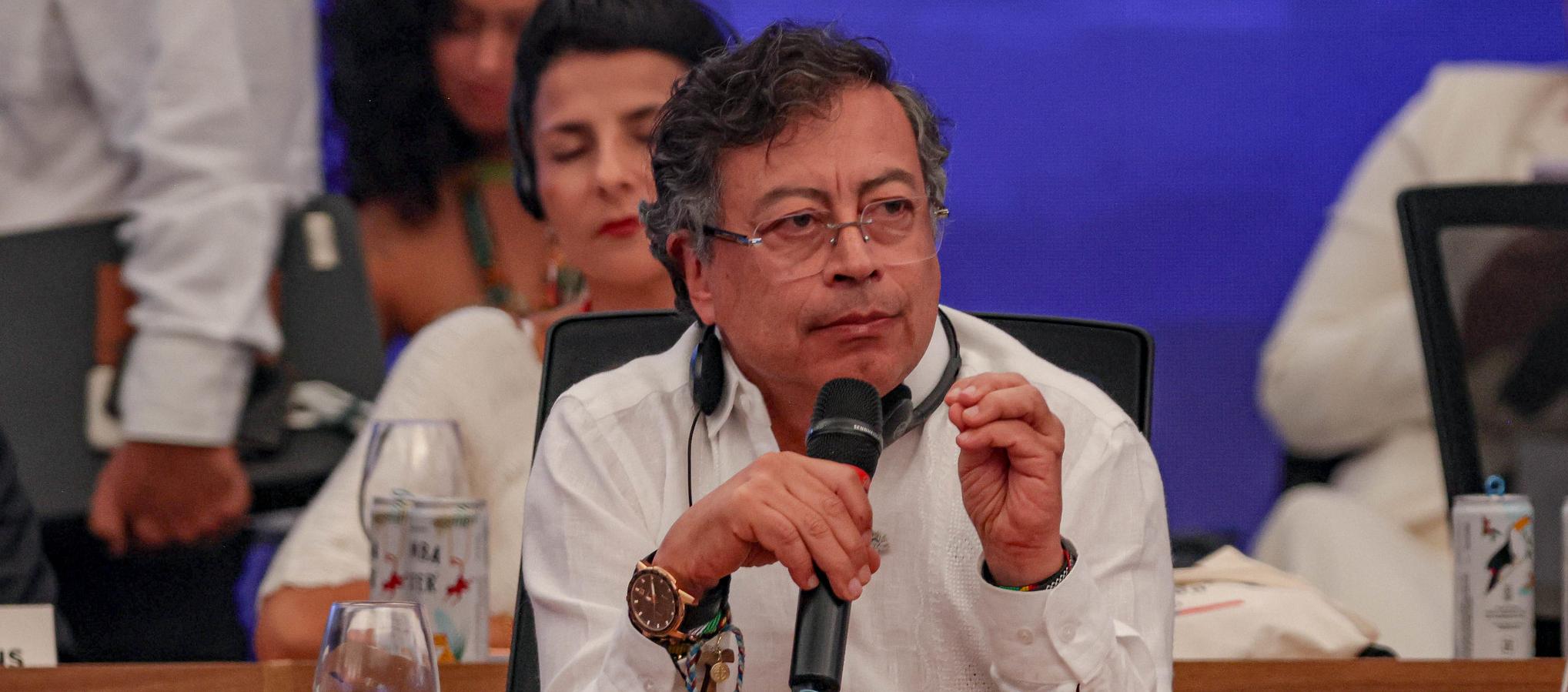 El Presidente Gustavo Petro.
