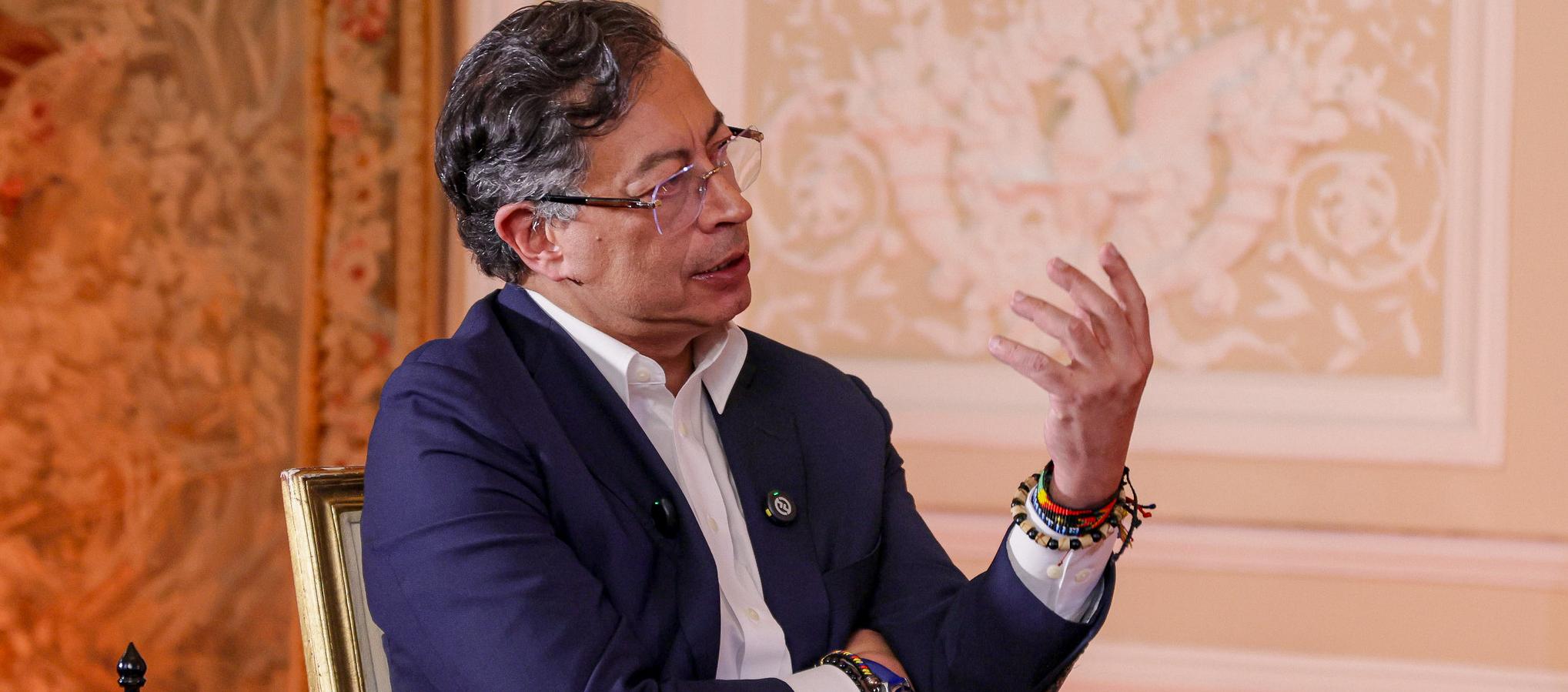 El Presidente Gustavo Petro.